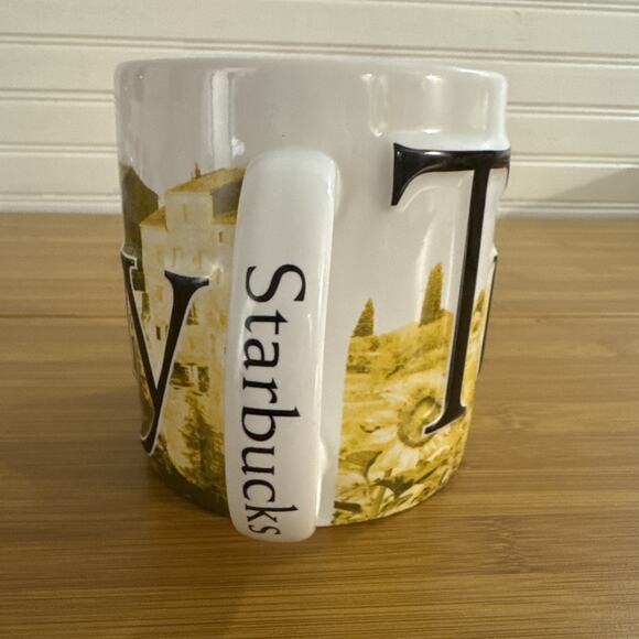 2003 Starbucks Barista Tuscany Coffee Mug/Cup La Dolce Vita Italian Edition II - Picture 5 of 6